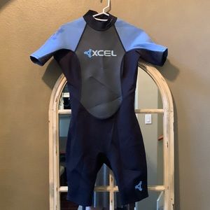 Wet suit with shorts